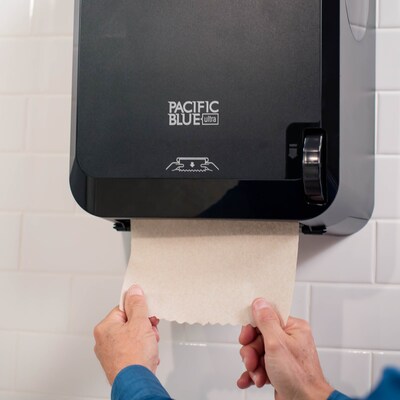 Pacific Blue Ultra Hardwound Paper Towel Dispenser, Black (59589)