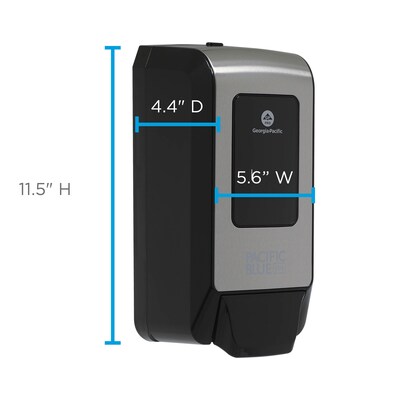 Pacific Blue Ultra Wall Mounted Hand Soap/Hand Sanitizer Dispenser, Stainless (53060)