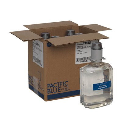 Pacific Blue Ultra™ Gentle Foam Hand Soap Refill by GP PRO, and Fragrance-Free, 1200 mL, Pack of 4 (