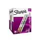 Sharpie Permanent Markers, Fine Tip, Assorted Metallic, 36/Pack (2003900)