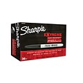 Sharpie Extreme Permanent Markers, Fine Point, Black, 36/Pack (2003897)