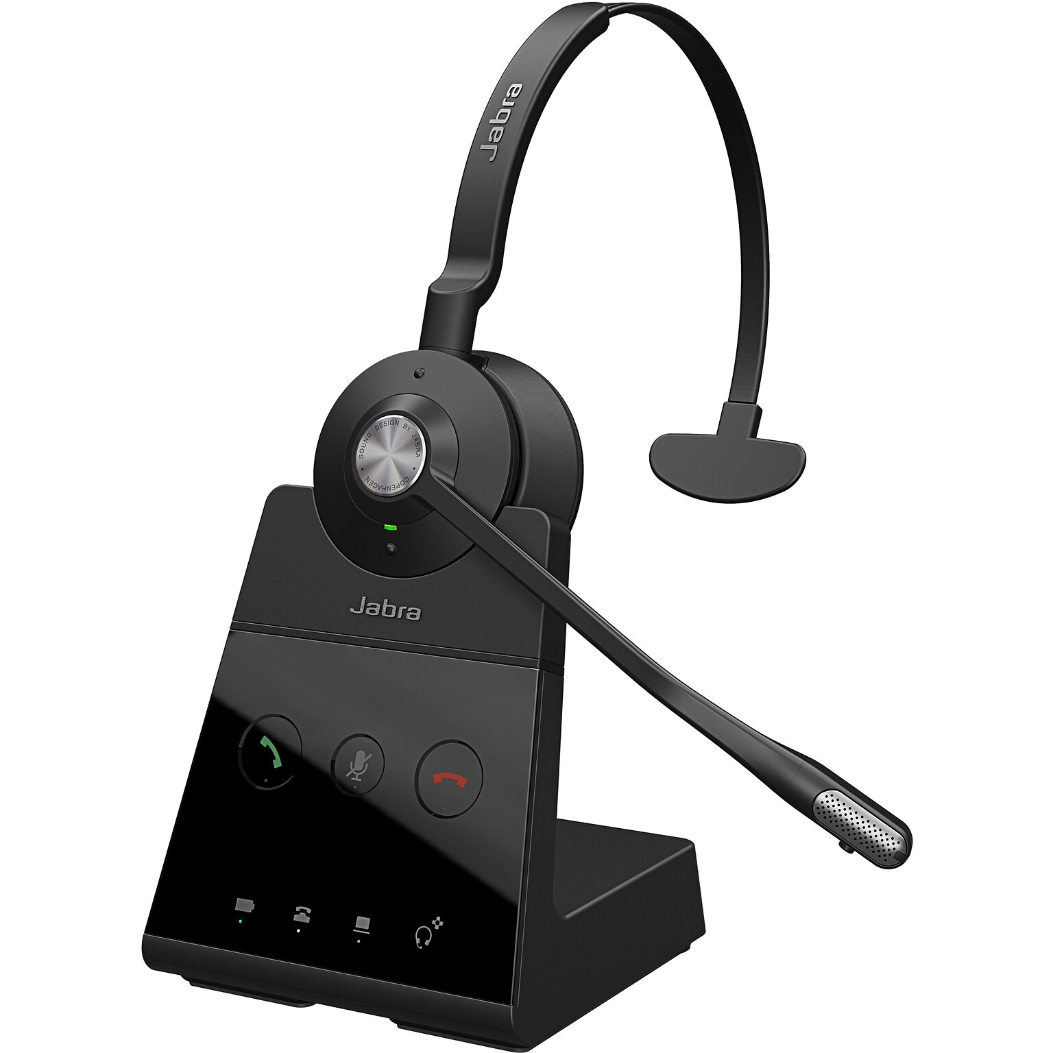 jabra Engage 65 Wireless Noise Canceling Mono Phone & Computer On Ear Headset (9553-553-125)