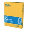 Quill Brand® 30% Recycled 8.5 x 11 Multipurpose Paper, 20 lbs., Goldenrod, 500 sheets/Ream, 10 Rea