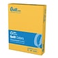 Quill Brand® 30% Recycled 8.5" x 11" Multipurpose Paper, 20 lbs., Goldenrod, 500 sheets/Ream, 10 Reams/Carton (720565CT)