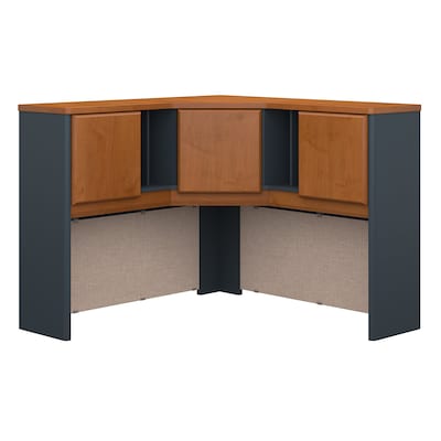 Bush Business Furniture Cubix 48W Corner Hutch, Natural Cherry (WC57467PK)