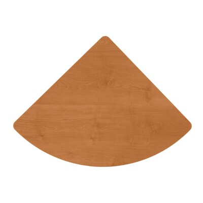 Bush Business Furniture Cubix 27W Corner Connector, Natural Cherry (WC57429)