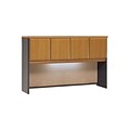 Bush Business Furniture Cubix 60W Hutch, Natural Cherry, Installed (WC57461PFA)