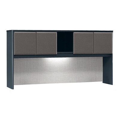 Bush Business Furniture Cubix 72W Hutch, Slate (WC84873P)