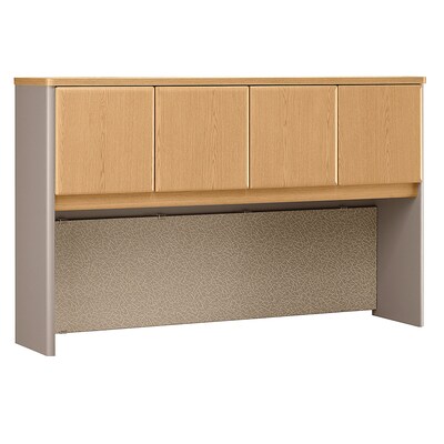 Bush Business Furniture Cubix 60W Hutch, Light Oak (WC64361P)