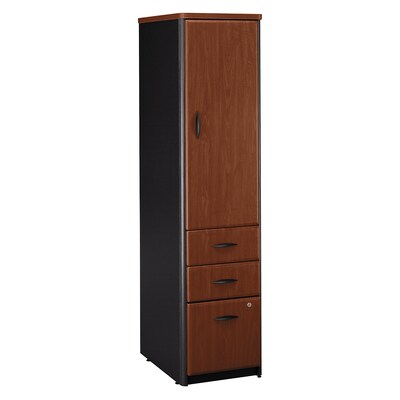 Bush Business Furniture Cubix Vertical Storage Locker, Hansen Cherry (WC94475P)
