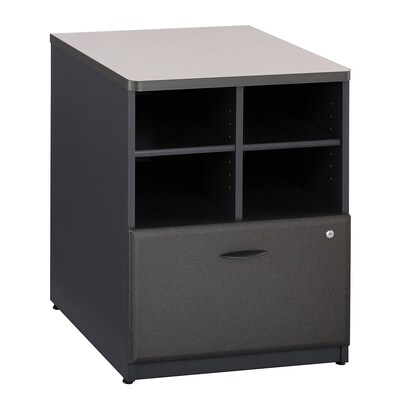 Bush Business Furniture Cubix 24W Storage Cabinet, White Spectrum (WC84823P)
