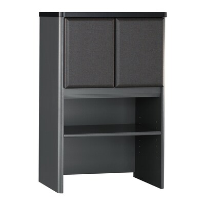 Bush Business Furniture Cubix 24W Hutch, Slate (WC84825P)