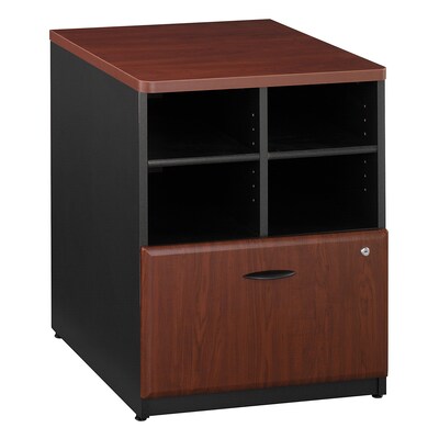 Bush Business Furniture Cubix 24W Storage Cabinet, Hansen Cherry (WC94423P)