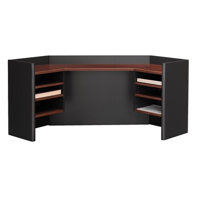 Bush Business Furniture Cubix 42W Corner Hutch, Hansen Cherry (WC94443)