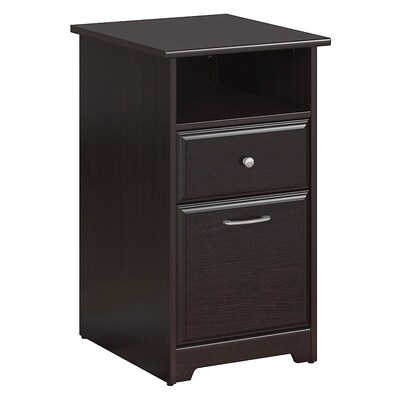 Bush Furniture Cabot 2 Drawer File Cabinet, Espresso Oak (WC31852-03)