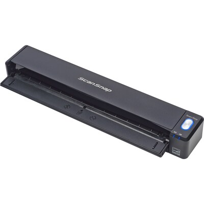 Fujitsu ScanSnap IX100 Cordless Handheld Scanner, Black