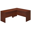 Bush Business Furniture Westfield Elite 60W x 24D L Shaped Desk with 48W Return, Hansen Cherry (SRE024HC)