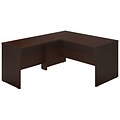 Bush Business Furniture Westfield Elite 60W x 30D L Shaped Desk with 42W Return, Mocha Cherry (SRE014MR)