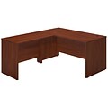 Bush Business Furniture Westfield Elite 60W x 30D L Shaped Desk with 42W Return, Hansen Cherry, Installed (SRE014HCFA)