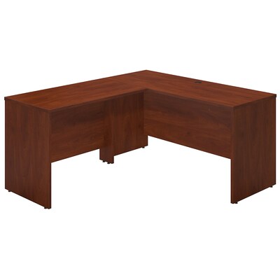 Bush Business Furniture Westfield Elite 60W x 24D L Shaped Desk with 42W Return, Hansen Cherry (SRE013HC)
