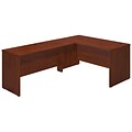 Bush Business Furniture Westfield Elite 60W x 30D L Shaped Desk with 60W Return, Hansen Cherry, Installed (SRE045HCFA)
