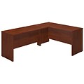 Bush Business Furniture Westfield Elite 60W x 24D L Shaped Desk with 60W Return, Hansen Cherry (SRE044HC)