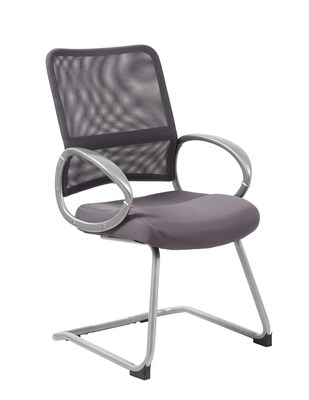 Boss Nylon Guest Chair, Grey (B6419-CG)