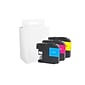 Quill Brand® Remanufactured C/M/Y High Yield Ink Cartridge Replacement for Brother LC1033PKS (LC1033PKS), 3/Pack