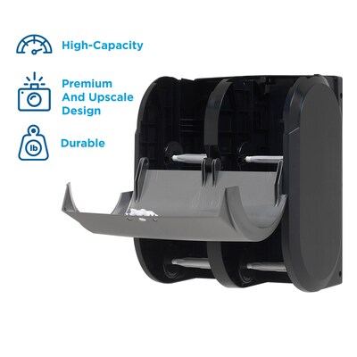 Compact by GP Pro Double Coreless Roll Toilet Paper Dispenser