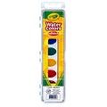 Crayola® Artista II® Watercolors set with brush, Oval, 8 Colors (BIN1508)