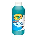 Crayola Artista II Washable Tempera Paint Turquoise, 16 Oz., (54-3115-048)