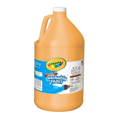 Crayola Washable Paints Peach,  128 oz.,  (54-2128-033)