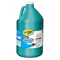 Crayola Washable Kids Paint, Turquoise,  128 oz. (54-2128-048)