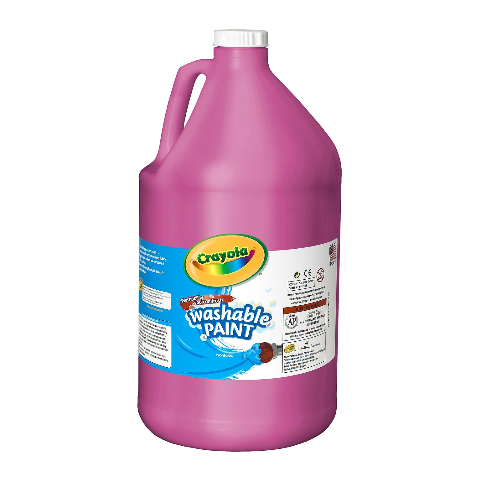 Crayola  Washable Paints Magenta,  128 oz.,  (54-2128-069)