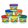 Crayola Dough Set of  6 Tubs Red, Orange, Green, Yellow, Purple, Blue