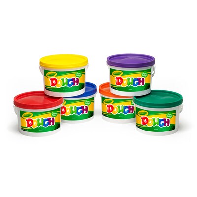 Crayola Dough, Assorted Colors, 6/Set