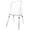 Flipside Dry Erase Easel with Adjustable Legs, Aluminum Frame, 46 x 5 x 29.5 (FLP51000)