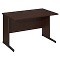 Bush Business Furniture Westfield Elite 48W x 30D C Leg Desk, Mocha Cherry (WC12950)