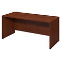 Bush Business Furniture Westfield Elite 66W x 30D Desk, Hansen Cherry (WC24542)