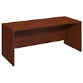 Bush Business Furniture Westfield Elite 72W x 30D Desk, Hansen Cherry (WC24536)