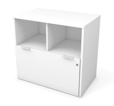 Bestar I3 Plus One Drawer Lateral File in White (160632-1117)