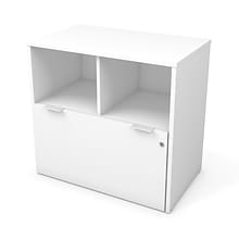 Bestar I3 Plus One Drawer Lateral File in White (160632-1117)
