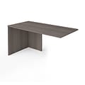 Bestar I3 Plus Return Table in Bark Gray (160810-1147)