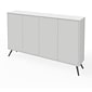 Bestar Small Space Krom 60" Storage Unit in White (17164-1117)