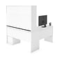 Bestar Innova Plus L-Shaped Desk in White (92421-17)