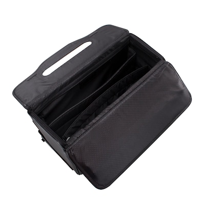 McKlein Laptop Roller, Black Leather (84665)