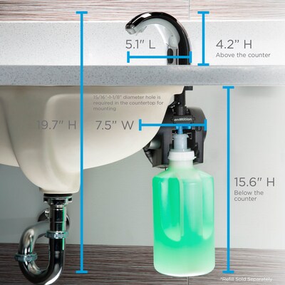 enmotion enMotion Automatic Hand Soap Dispenser, Chrome (52065)