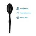 Dixie Ultra SmartStock Series-O Plastic Spoon Refills, Medium-Weight, Black, 960/Carton (SSS51)