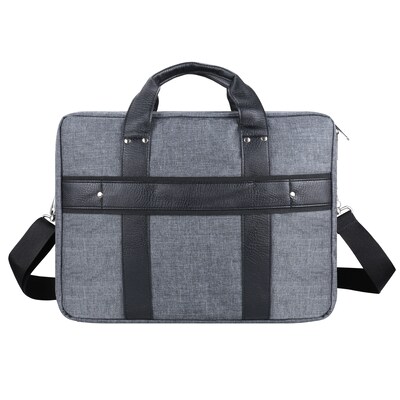 Vangoddy Chrono Grey Laptop Messenger Bag Fit 14 to 15.6 Inch Laptop (MSBLEA133)