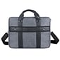 Vangoddy Chrono Grey Laptop Messenger Bag Fit 14 to 15.6 Inch Laptop (MSBLEA133)